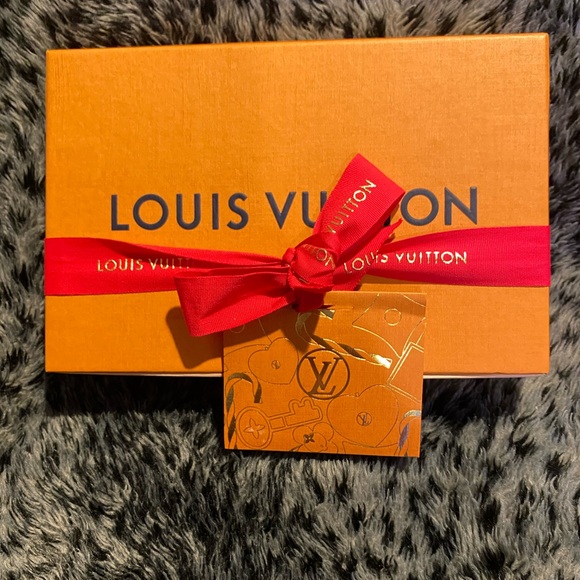 Louis Vuitton Brown Poppy Red Emilie Monogram Long Wallet. Brand New! - Picture 3 of 14